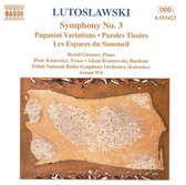 Polish National Radio Symphony Orchestra, Antoni Wit - Lutoslawski: Symphony No.3 (CD)