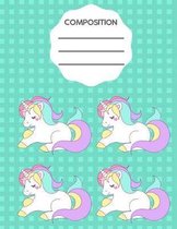 Unicorn Composition Notebook