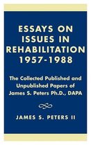 Essays on Issues in Rehabilitation 1957-1988