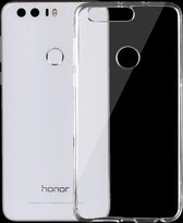 Let op Zending Ondeugd Huawei Honor 8 - hoes, cover, case - TPU - Transparant | bol.com