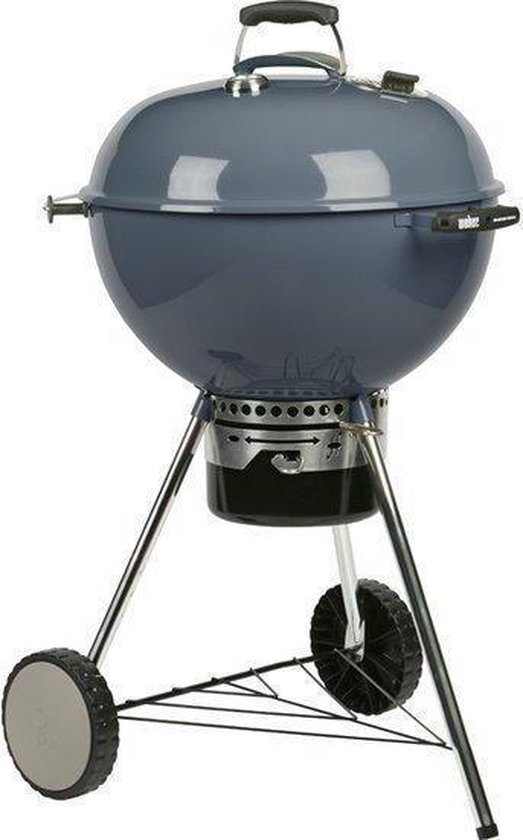 Weber Master Touch GBS Houtskoolbarbecue - � 57 cm - Blue Slate | bol.com