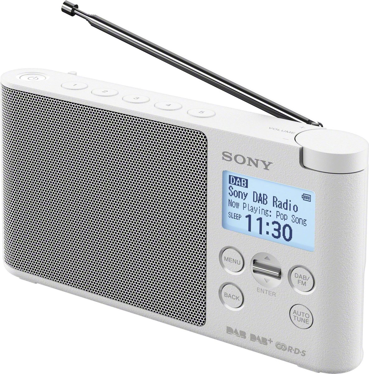 Sony XDR-S41D - DAB+ Radio - Wit - Sony