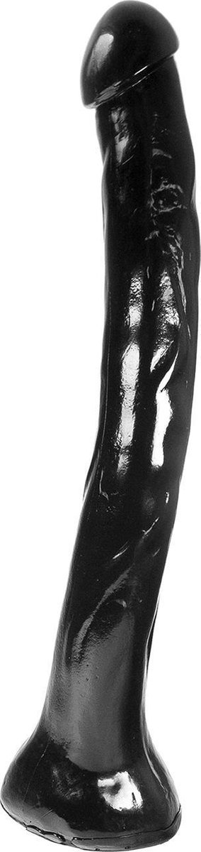 Dark Crystal XXL Dildo 53 x 6 cm - zwart