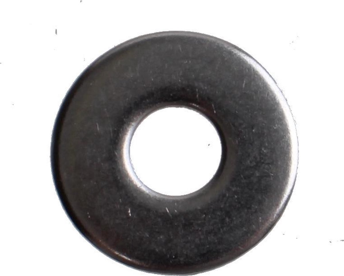 Bofix Onderlegring M6 Rvs 18 Mm Zilver Per 100