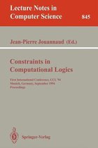 Constraints in Computational Logics