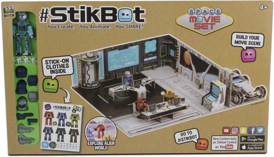 stikbot movie set space