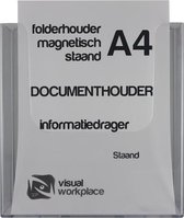 Folderhouder magnetisch A4 (staand)