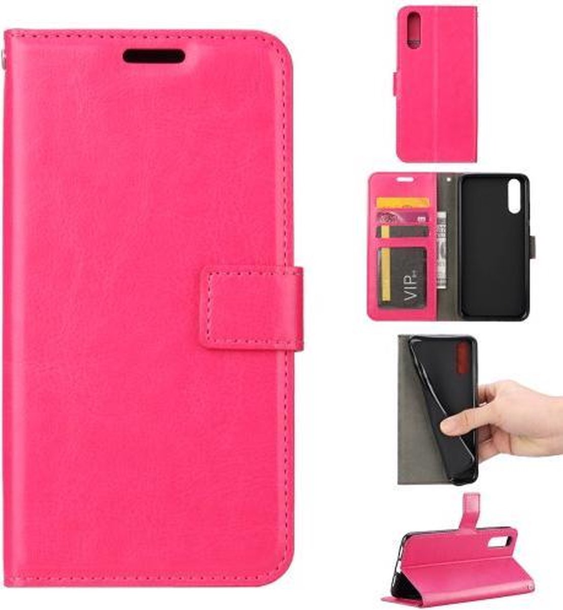 Huawei P20 Pro Portemonnee hoesje Book case Roze