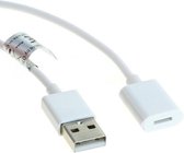 USB oplaadkabel oplader voor Apple Pen / Pencil - 1 Meter - Wit