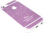 Bling bling hoesje roze Geschikt Voor iPhone 5 / 5S / SE