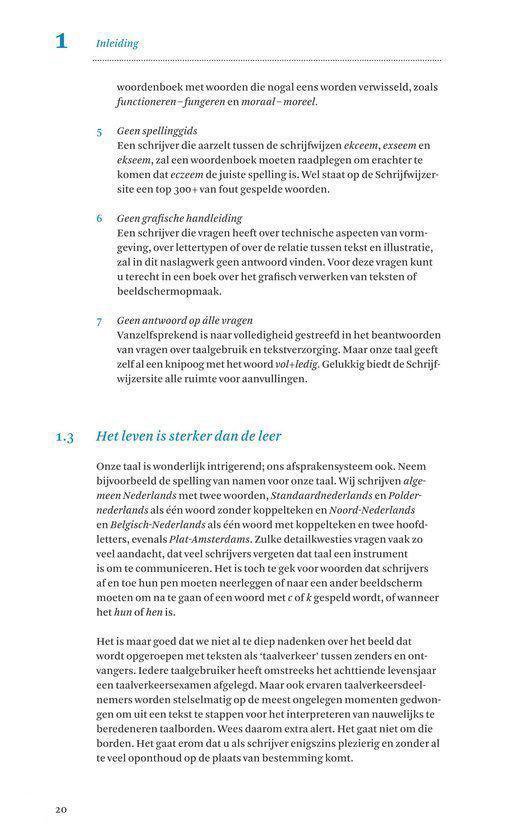 Pagina met de titel 'Inleiding' en tekst over de schoonheid van taal en de Nederlandse taal.