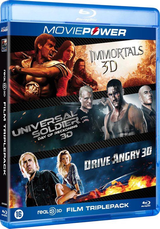 Moviepower : Action Collection (3D Blu-ray)