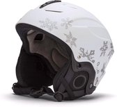 Skihelm voor kinderen wit - Verstelbaar - Hoofdomtrek 48-52 cm