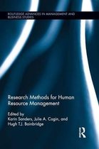 Research Methods for Human Resource Management
