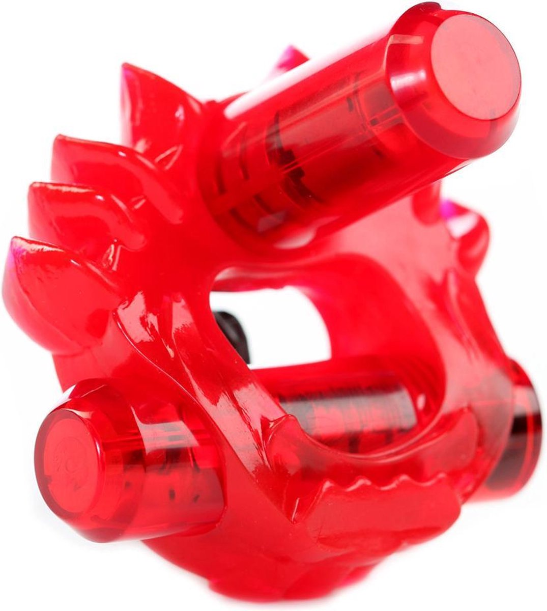 Goedkoopste Zero Tolerance The Flame Thrower Double Bullet - Rood - Vibrator