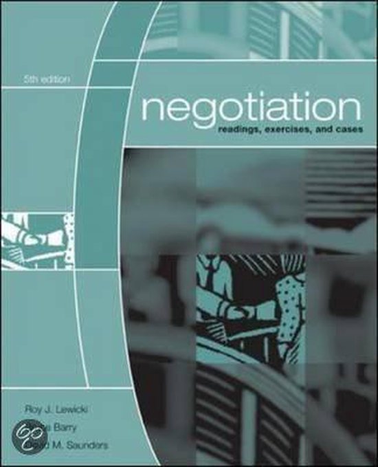 Negotiation - cover