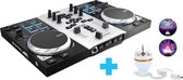 Hercules DJ Controller Air serie S - DJ Controller incl. party light - Zwart