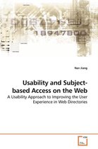 Usability and Subject-based Access on the Web