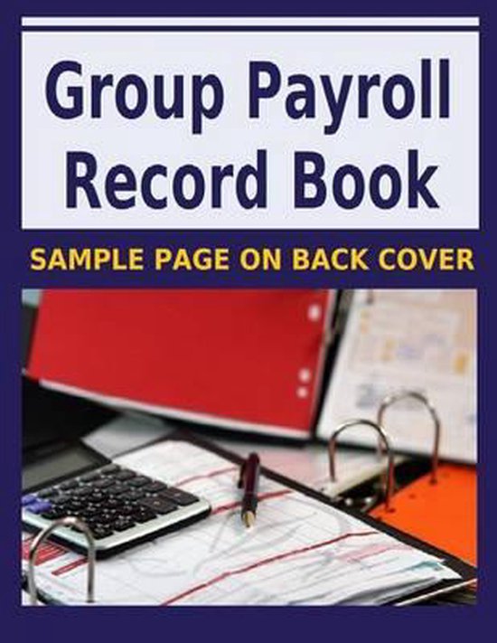 Group Payroll Record Book 9781507897515 Frances P Robinson Boeken