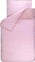 BINK Bedding Chambray - Dekbedovertrek - Ledikant - 100x135 cm - Roze (zonder sloop)