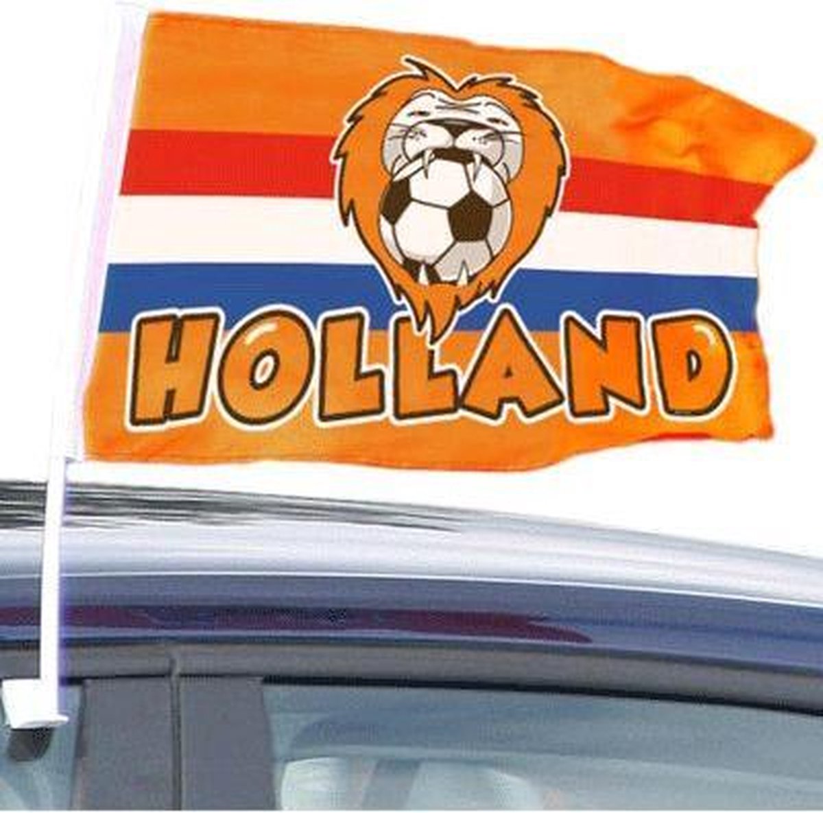 Drapeau De Voiture Luxembourg – 30x43 Cm, Polyester Résistant, Système D’accroche Fenêtre, Haute Visibilité