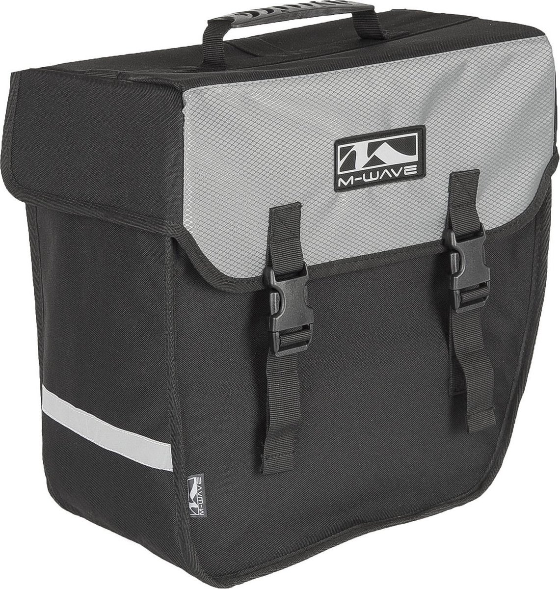 M-Wave Amsterdam - Enkele Fietstas - 18 Liter - Zwart