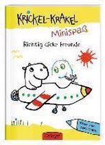 Krickel-Krakel-Minispaß: Richtig dicke Freunde. Bilder zum Weitermalen