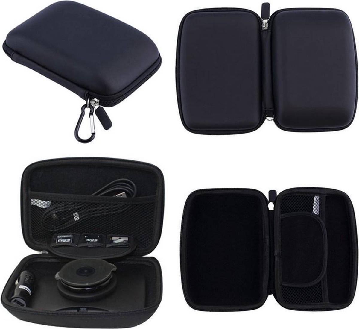 Universele 6 Inch TomTom GPS Navigatie Systeem Hardcase Beschermtas - Carry Case Tas Hoesje