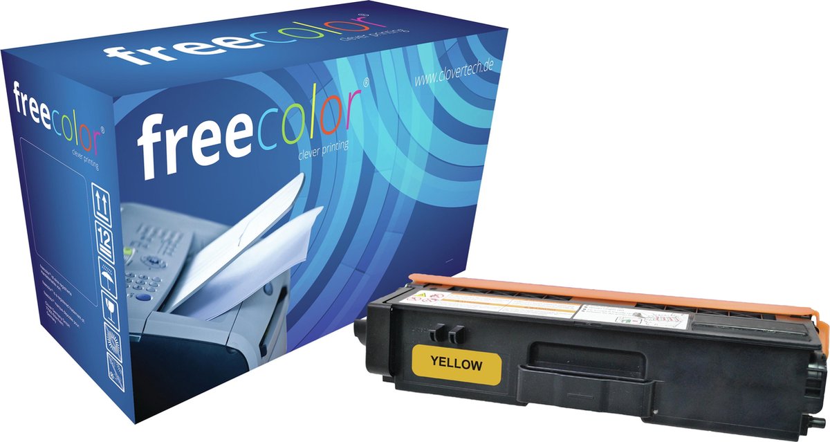 BROTHER TN-320Y - toner FREECOLOR - Yellow 1500p
