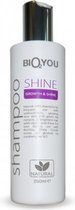 Natural shampoo for hair growth and shine, no SLS