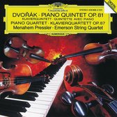 Dvorak: Piano Quintet, Piano Quartet / Pressler, Emerson Qt