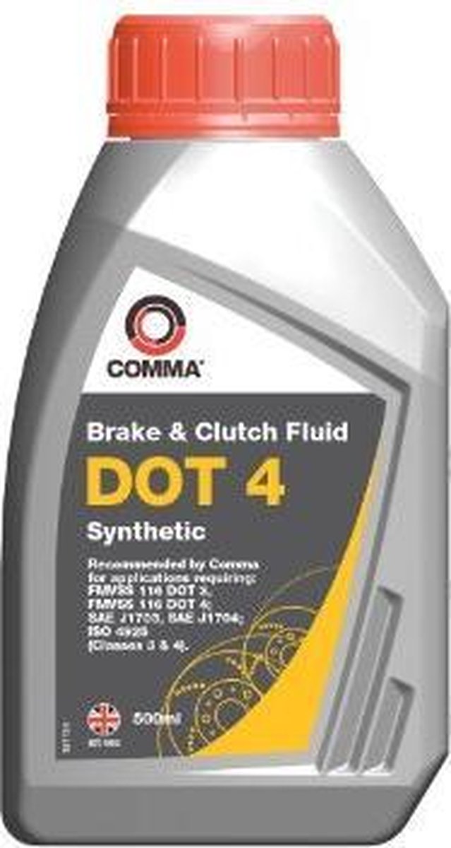 Brake Fluid DOT 4 productinformatie. - Vatoil