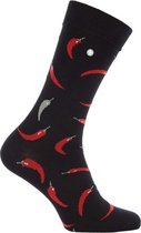Alfredo Gonzales Red Peppers Sokken AG-Sk-PEP-01 114 Black/Red/Green XS(35-37)