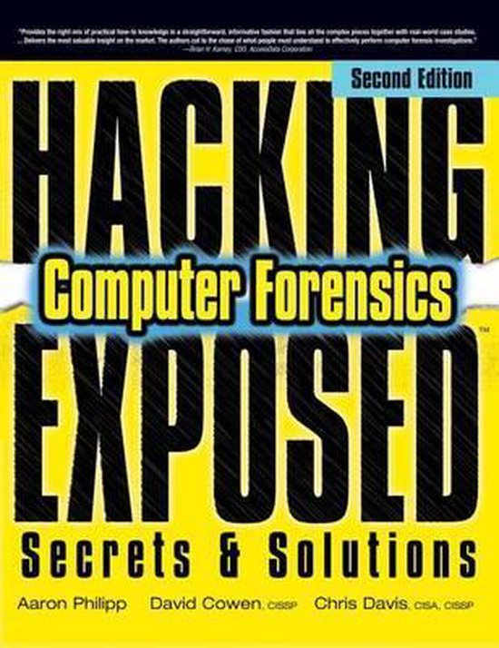 Hacking Exposed Computer Forensics - cover