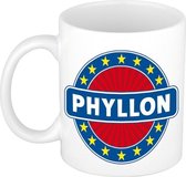 Phyllon naam koffie mok / beker 300 ml  - namen mokken