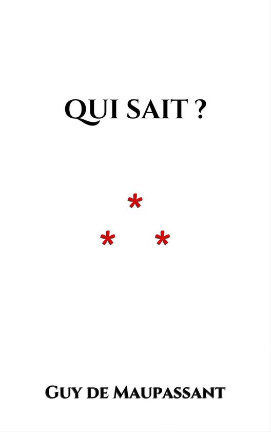 Qui sait ?