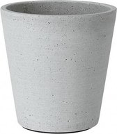 BLOMUS COLUNA bloempot Ø14 cm lichtgrijs (hoogte 14,5 cm)