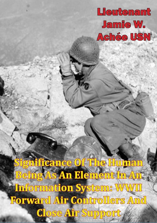 Significance Of The Human Being As An Element In An Informat ... - cover