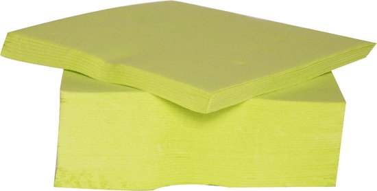 Cosy&Trendy For Professionals Servet - 38 cm - Papier - Groen - Set-40