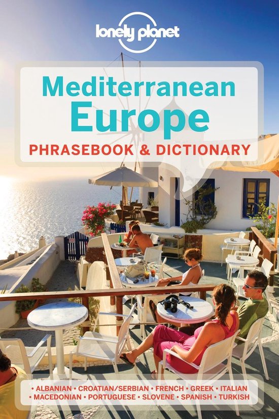 Lonely Planet Mediterranean Europe Phrasebook & Dictionary - cover