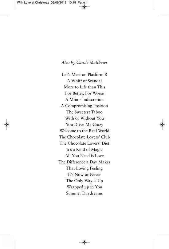 Warner Books WITH LOVE AT CHRISTM, Anglais, Livre broché, 496 pages