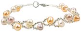 Bracelet de perles d'eau douce Twist Pearl Soft Colors