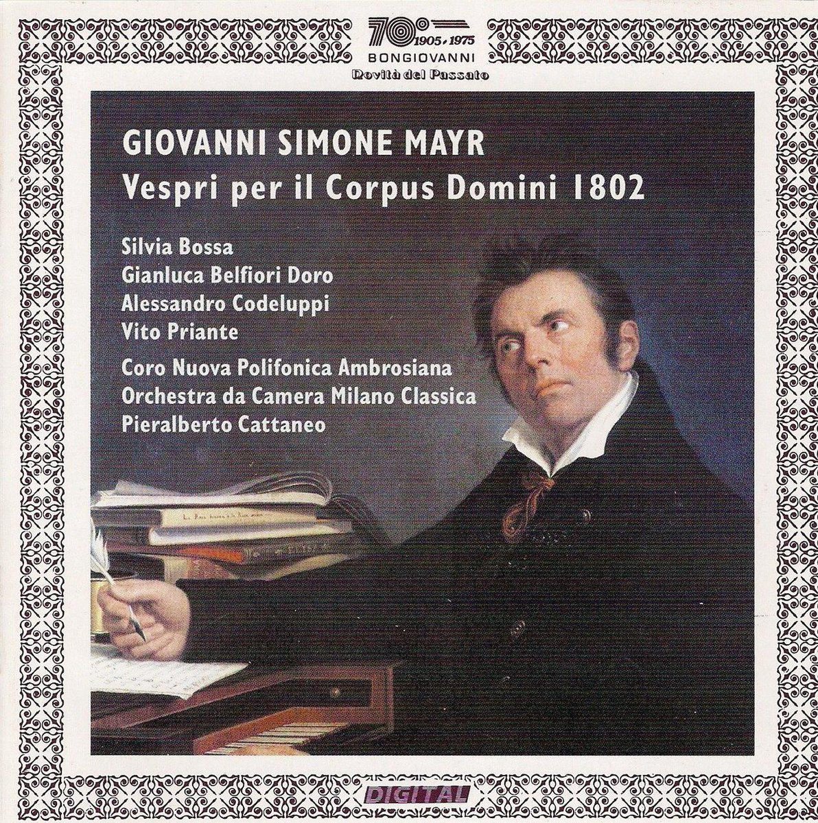 Mayr: Vespri Per Il Corpus Domini 1