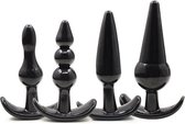 Buttplug Trainer (set van 4 stuks) zwart Ø 45 mm Cimejo®