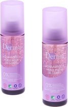 Derma Eco Woman Lichaamsolie biologisch - 2 x 145 ml - Voordeelverpakking
