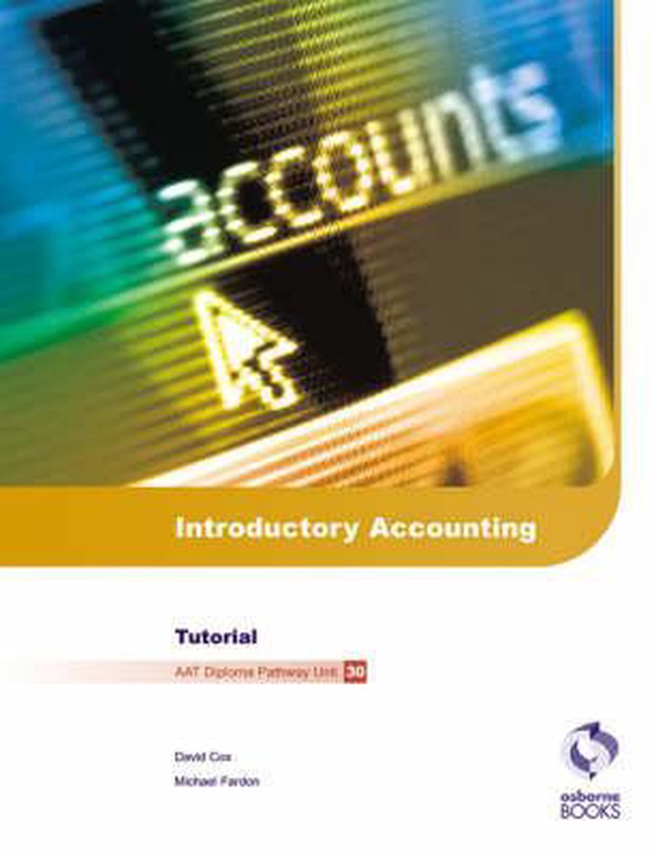 Introductory Accounting Tutorial - David Cox