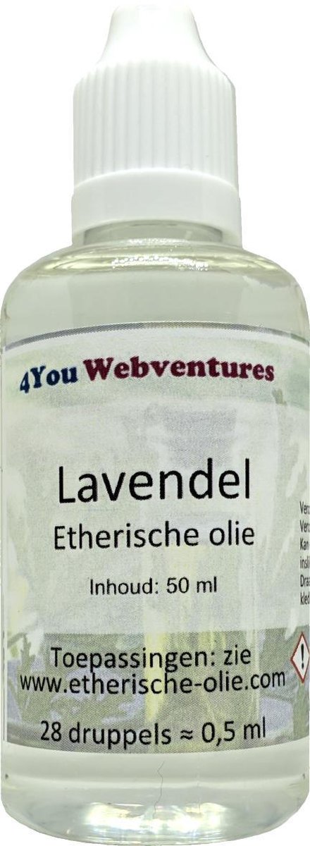 Goedkoopste Pure etherische lavendelolie - 50 ml - etherische olie - essentiële lavendel olie
