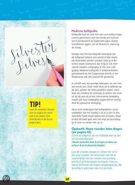 Art journaling en mixed media