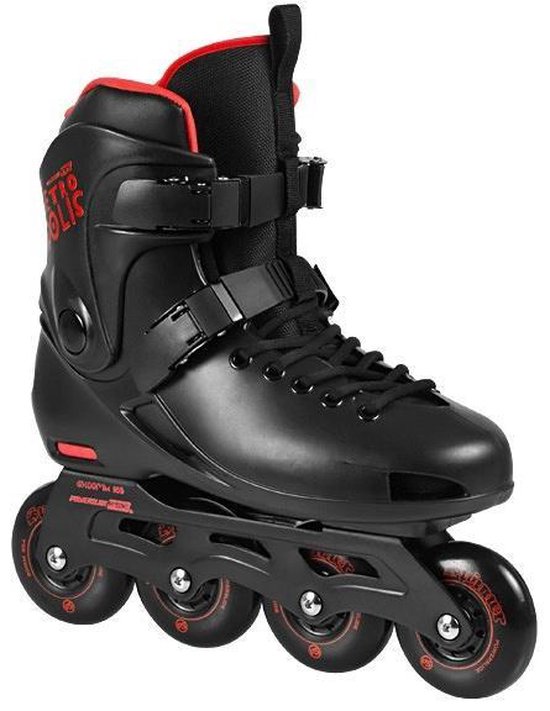 Powerslide Inline Skates Metropolis 80 Unisex Zwart Maat 39