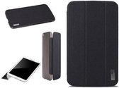 Rock Samsung Galaxy Tab 3 7.0 Hoesje Elegant Shell Leather Stand Case Zwart